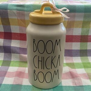 Rae Dunn BOOM CHICKA BOOM Canister